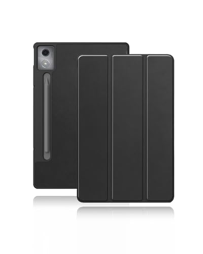 Schutzhülle für Motorola Tablet Moto Pad 60 Pro 12.7 Zoll, yystao Dünner Ständer mit Dreifachfaltdesign, Harter Schutzumhüllung kompatibel mit Motorola Moto Pad 60 Pro, Schwarz Schutzhülle für Motorola Tablet Moto Pad 60 Pro 12.7 Zoll, yystao Dünner Ständer mit Dreifachfaltdesign, Harter Schutzumhüllung kompatibel mit Motorola Moto Pad 60 Pro, Schwarz von yystao