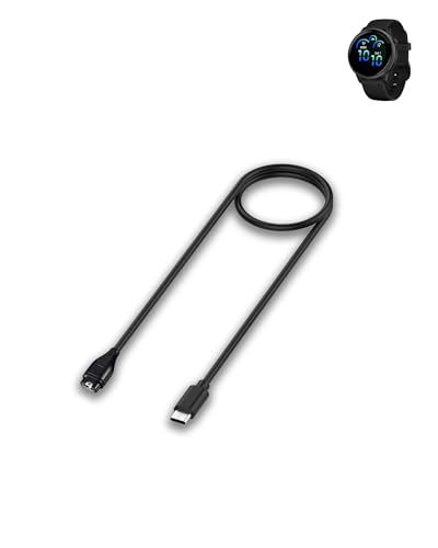 yystao (2 Stück) Kabel für Garmin vívoactive 6 Smart Watch, Stabiles magnetisches Type-C Ladekabel kompatibel mit Garmin Vivoactive 6 von yystao