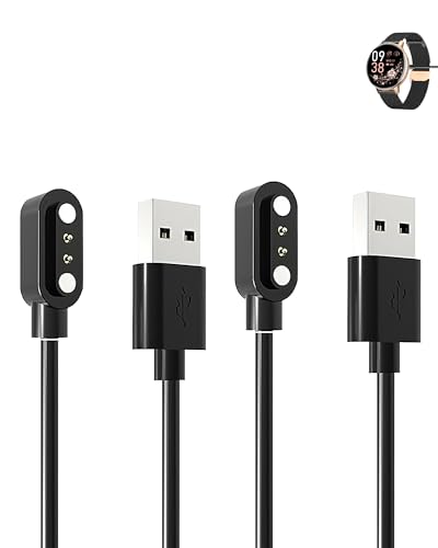 yystao (2 Stück) Kabel für SWGOTA Smart Watch 1.39", Stabiles magnetisches USB Ladekabel kompatibel mit SWGOTA von yystao