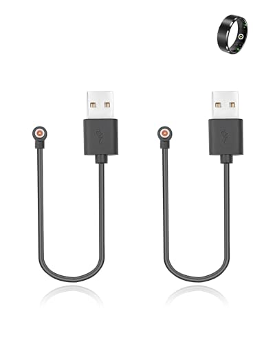 yystao (2 Stück) Ladekabel für YD LIFE Smart Ring, Stabiles magnetisches USB Ladekabel kompatibel mit YD LIFE von yystao