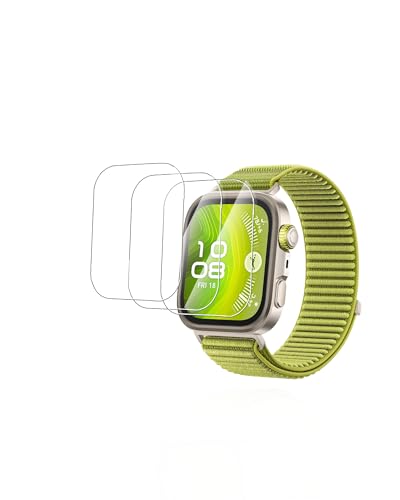 yystao (3 Stück) Schutzfolie für HUAWEI FIT 4 Pro, gehärtete Glasfolie Displayschutzfolie, hochauflösend, kratzfest, berührungsempfindlich, 9H Härte von yystao