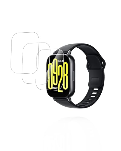 yystao (3 Stück) Schutzfolie für Redmi Watch 5 Active, TPU-Material weiche Displayschutzfolie, hochauflösend, kratzfest, berührungsempfindlich, Anti-Fingerprint von yystao