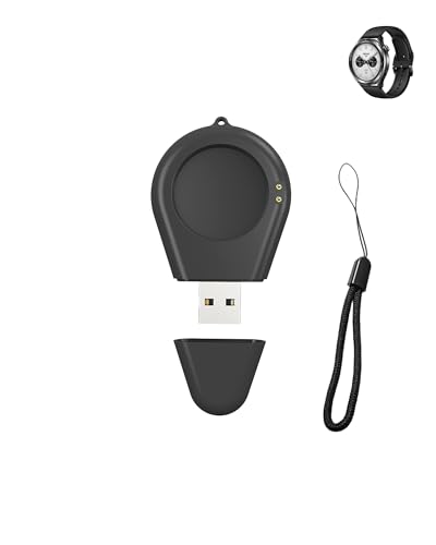 yystao Ladestation für Xiaomi Watch S4, stabiles magnetisches Ladegerät, kompatibel mit Xiaomi S4 Smartwatch, Miniatur-Wassertropfen-USB-Ladegerät von yystao