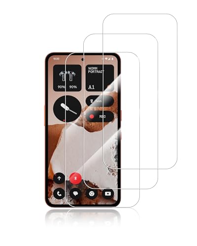 yystao Schutzfolie für CMF Phone 2 Pro Smartphone, 9H gehärtete Glasfolie - Hochauflösend, Explosionssicher, Kratzfest, Fingerabdruckbeständig (3 Stück) von yystao