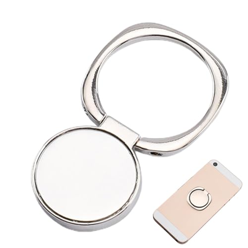 Telefonständer-Ringgriff – 360° drehbarer Telefonhalter-Ständer, sicherer Fingergriff | Universelle Handy-Ständerhalterung, tragbar, verstellbare Sicht und Stabiler Halt für Smartphones und Tablets von yztju