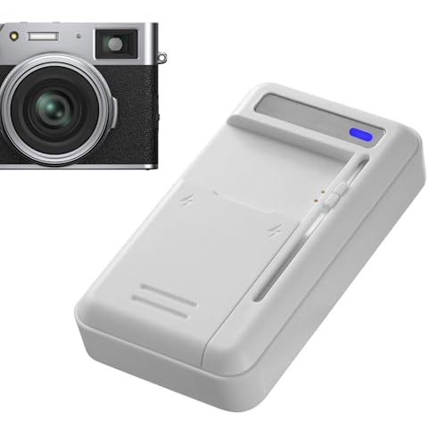 yztju Retro-Kamera-Akku-Ladegerät, Ladegerät für Kamera-Akku,Kamer Light Weight - Retro-Kamera-Akku-Adapter mit Überladeschutz, Typ-C-Ladegerät, Reiseladegerät von yztju