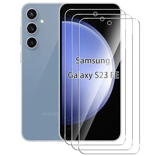 [3 Stück] Schutzfolie für Samsung Galaxy S23 FE, Panzer Schutz Glas Folie Displayschutz,[Kratzfest, Anti-Fingerprint, und Blasenfrei] von zZjoOoj