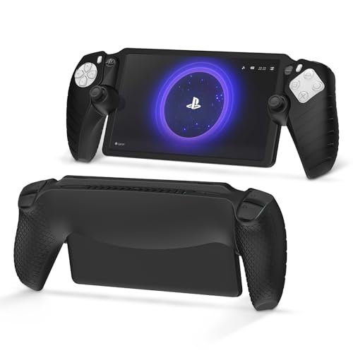 zZjoOoj Hülle für Playstation Portal/PS Portal/PS5 Portal(2023),Weiche Silikon Schutzhülle Case-Schwarz von zZjoOoj