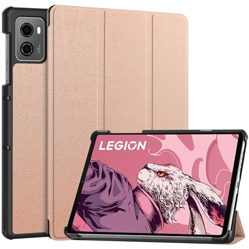 zZjoOoj Hülle für Lenovo Legion tab 3rd gen/Lenovo Legion Tab 8.8'' Tablette Case Cover,Ultradünn leichtSchutzhülle Case mit Standfunktion - Rose Gold von zZjoOoj