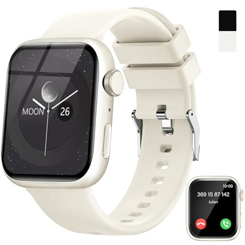 zaisia Smartwatch mit Telefonfunktion, Mehreren Sportmodi 1.85" Touchscreen Smart Watch für Damen Herren, IP68 Wasserdicht Fitnessuhr mit Herzfrequenz Schlafmonitor Schrittzähler für Android iOS zaisia Smartwatch mit Telefonfunktion, Mehreren Sportmodi 1.85" Touchscreen Smart Watch für Damen Herren, IP68 Wasserdicht Fitnessuhr mit Herzfrequenz Schlafmonitor Schrittzähler für Android iOS von zaisia