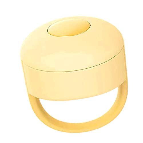 zalati Bluetooth-Fingerspitzen-Videocontroller Ring-Fernbedienungsgerät Seite umblättern Browsing-Likes für Kurze Tiktok-Videos YouTube-Kameraauslöser - Gelb zalati Bluetooth-Fingerspitzen-Videocontroller Ring-Fernbedienungsgerät Seite umblättern Browsing-Likes für Kurze Tiktok-Videos YouTube-Kameraauslöser - Gelb von zalati