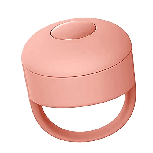 zalati Bluetooth-Fingerspitzen-Videocontroller Ring-Fernbedienungsgerät Seite umblättern Browsing Likes für Kurze Tiktok-Videos YouTube-Kameraauslöser - Pink von zalati