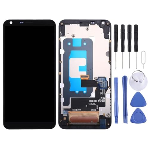 Mobiltelefone Ersatzzubehör LCD-Bildschirm für LG Q6 Q6+ LG-M700 M700 M700A US700 M700H M703 M700Y mit Digitalisierer Vollbaugruppe mit Rahmen (schwarz) Reparaturteil von zaorunjs phone Accessories