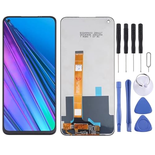 Handy LCD Display LCD Bildschirm und Digitizer Full Assembly für OPPO Realme Narzo 30 5G / Realme Narzo 30 Pro 5G RMX3242 RMX2117 Reparaturteil von zaorunjs phone Accessories