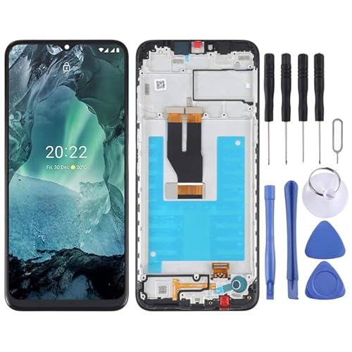 Mobiltelefon -LCD -Anzeige OEM LCD -Bildschirm für Nokia G11 / G21 Digitizer Vollbaugruppe mit Rahmen (schwarz) Reparaturteil von zaorunjs phone Accessories