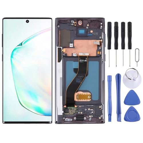 LCD-Display für Galaxy Note 10 4G/Note10 5G SM-N971/N970 Digitizer Vollmontage mit Rahmenreparaturteil von zaorunjs phone Accessories