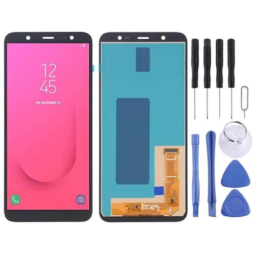 Mobiltelefon -LCD -Anzeige TFT LCD -Bildschirm für Galaxy J8, J810F/DS, J810Y/DS, J810G/DS mit Digitalisierer Vollbaugruppe (schwarz) Reparaturteil von zaorunjs phone Accessories