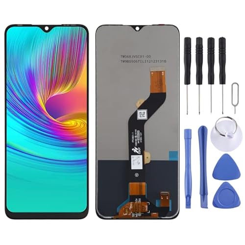 Mobiltelefon -LCD -Anzeige TFT LCD -Bildschirm für Tecno Spark Go 2022 kg5 kg5h kg5k kg5j mit Digitalisierer Vollbaugruppe Reparaturteil von zaorunjs phone Accessories