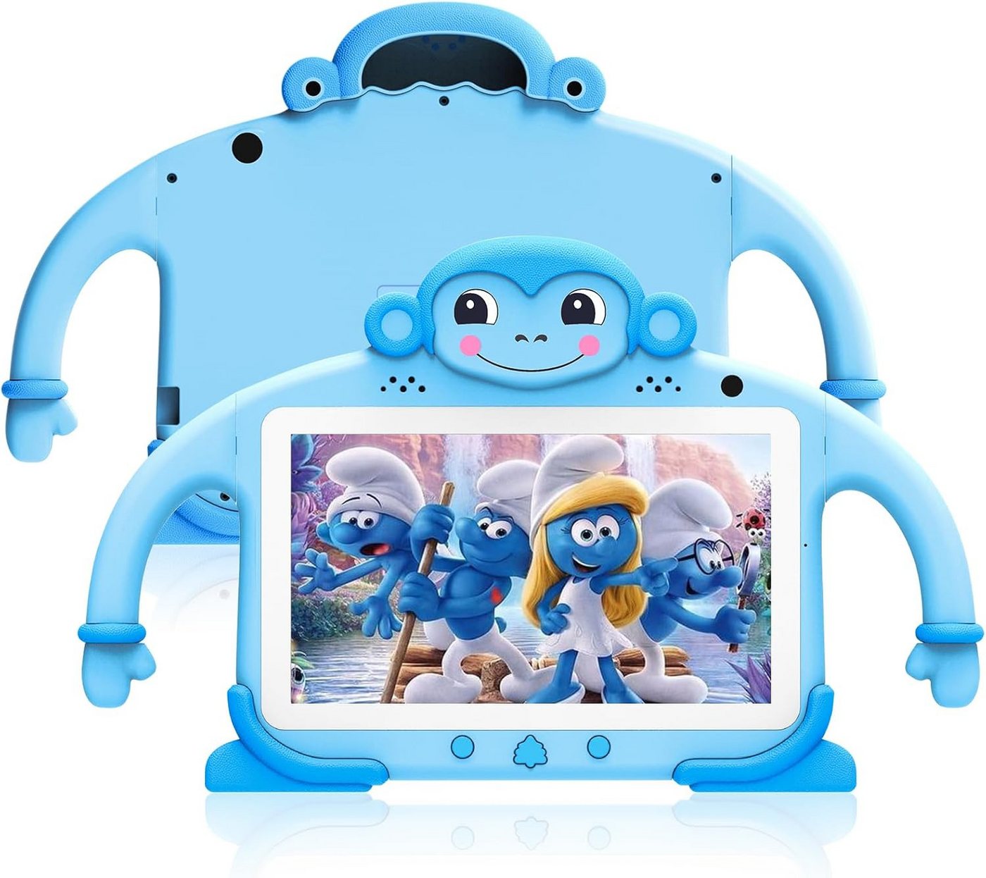 zcobro Kinder Tablet 7 Zoll Andorid Tablet für Kinder Kids Tablet mit Hülle Tablet (7", 32 GB, Andorid, HD 1024 * 600 IPS-Bildschirm Kinder-Tablets Quad Core Type-C WiFi) von zcobro