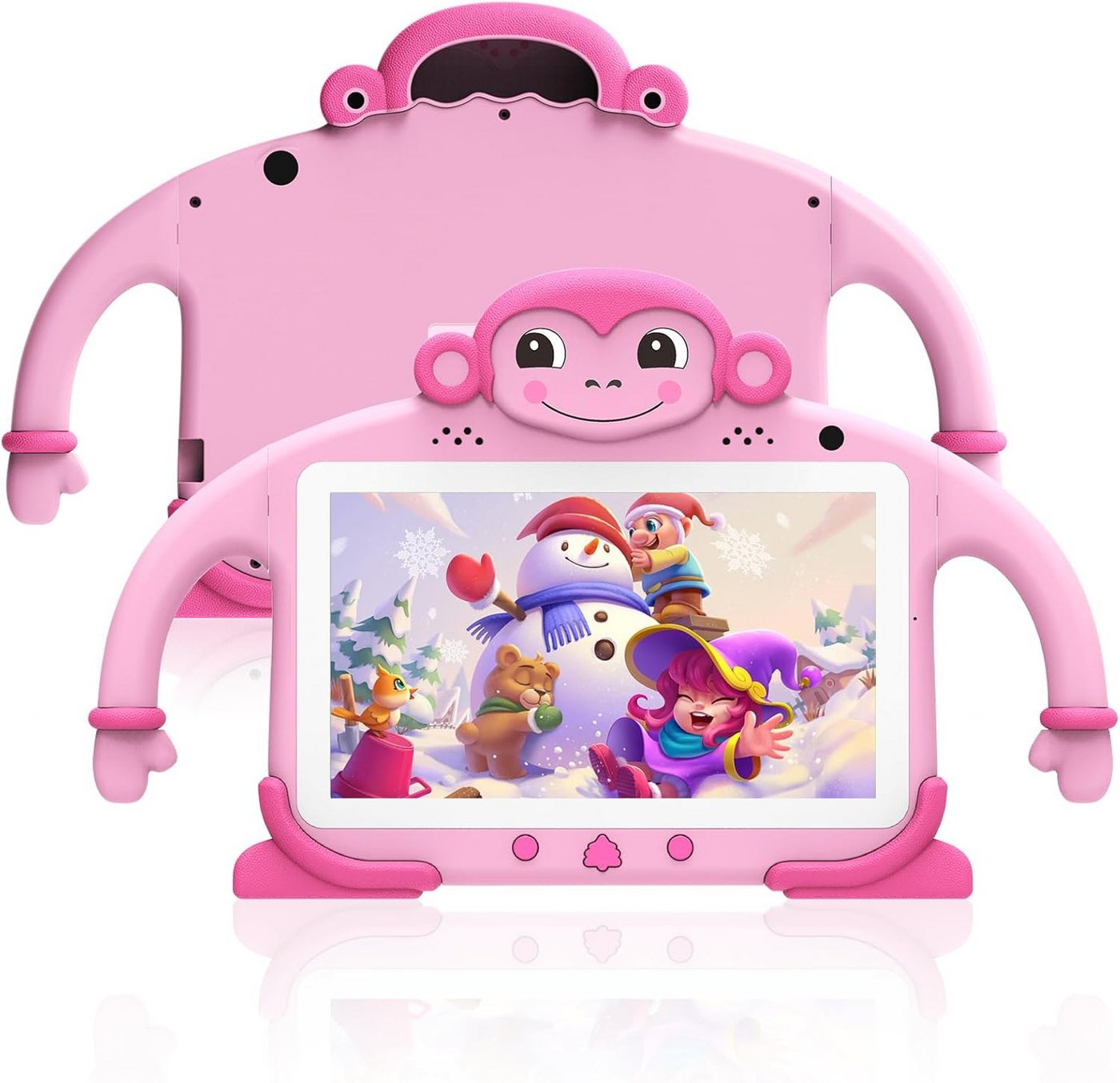 zcobro Kinder Tablet 7 Zoll Andorid Tablet für Kinder Kids Tablet mit Hülle Tablet (7", 32 GB, Android, HD 1024 * 600 IPS-Bildschirm Kinder-Tablets Quad Core Type-C WiFi) von zcobro