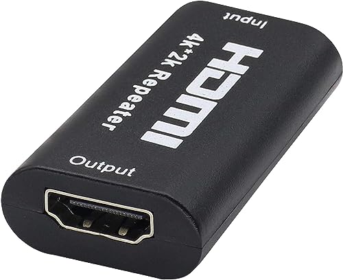 zdyCGTime 1080P 4K HDMI-Signalverstärkungs-Repeater,HDMI-Weiblich zu Weiblich Signalerweiterung Audio- und Video 4 * 2K Konverter,verwendet für HD-TV,DVD und andere Projektionsgeräte.(1PC) von zdyCGTime