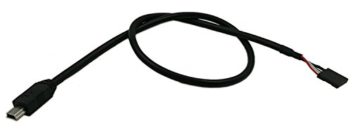 zdyCGTime 50 cm Mini USB 5pin Stecker auf 1 x 5Pin Buchse 0,3 cm USB Header PCB Motherboard Kabel von zdyCGTime