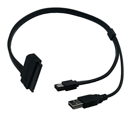 zdyCGTime 6,3 cm Festplatte SATA 22pin auf eSATA Daten USB Kabel Adapter von zdyCGTime