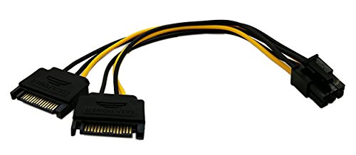 zdyCGTime 6 6 Pin PCI zu 15pol SATA Power Splitter Express Video Karte Power Kabel Adapter zdyCGTime 6 6 Pin PCI zu 15pol SATA Power Splitter Express Video Karte Power Kabel Adapter von zdyCGTime