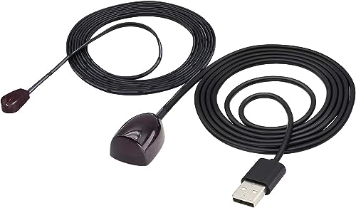 zdyCGTime USB-Infrarot-Empfangskabel, Infrarot-Fernbedienungs-Verlängerungskabeladapter,Set-Top-Box-Empfänger,Geeignet für Infrarotgeräte wie Klimaanlagen und Fernseher.(1.4M) von zdyCGTime