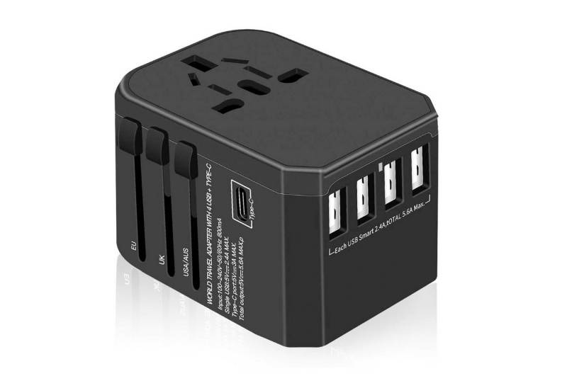 zggzerg Reiseadapter Reisestecker Universal 224 Ländern Travel Adapter Reiseadapter von zggzerg