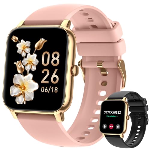 Smartwatch Damen Fitnessuhr Armbanduhr mit Telefonfunktion: Wasserdicht Fitness tracker Herren Bluetooth Anruf Smart Watch mit Herzfrequenz Schlafmonitor Schrittzähler Sportuhr Uhren für Android iOS Smartwatch Damen Fitnessuhr Armbanduhr mit Telefonfunktion: Wasserdicht Fitness tracker Herren Bluetooth Anruf Smart Watch mit Herzfrequenz Schlafmonitor Schrittzähler Sportuhr Uhren für Android iOS von zhizhi