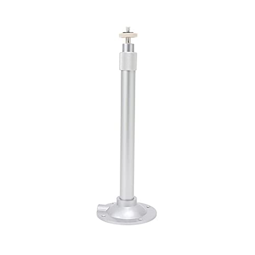 Ausziehbarer Projektor Projektorhalterung, Regal, Projektor-Deckenhalterung oder Wandhalterung, Halterung, verstellbar, 360°-Winkel, drehbar, Projektorhalterung, Silber Projektor-Wandhalterung(20cm) von zhongqunli
