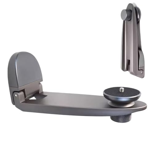 Ausziehbarer Projektor Projektorhalterung aus Metall, Wandmontage, Nachttischhalterung, Wandhalterung for kleine Projektoren, Universalhalterung Projektor-Wandhalterung(Grigio) von zhongqunli