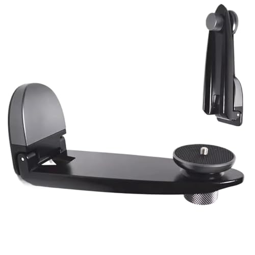 Ausziehbarer Projektor Projektorhalterung aus Metall, Wandmontage, Nachttischhalterung, Wandhalterung for kleine Projektoren, Universalhalterung Projektor-Wandhalterung(Schwarz) von zhongqunli