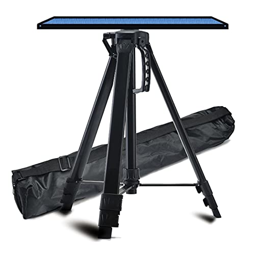 Ausziehbarer Projektor Projektorständer Leichter Verstellbarer Stativ-Bodenständerhalter 360 ° drehbarer Kugelkopf mit Einer Höhe von 17 bis 47 Zoll mit Tragetasche Projektor-Wandhalterung von zhongqunli
