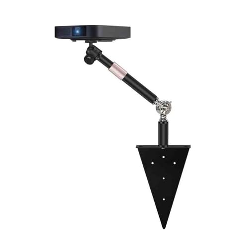 Ausziehbarer Projektor Versteckter Projektorhalter am Nachttisch, Sofa, No-Punch, universeller, Verstellbarer Projektorhalter mit langem Hals Projektor-Wandhalterung von zhongqunli