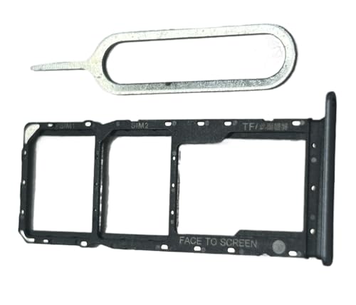 zhxchzhi OEM Dual-SIM-Kartenfach, SD-Halterung und Stift, kompatibel mit Xiaomi Redmi Pad SE 8,7 Teile, Schwarz zhxchzhi OEM Dual-SIM-Kartenfach, SD-Halterung und Stift, kompatibel mit Xiaomi Redmi Pad SE 8,7 Teile, Schwarz von zhxchzhi