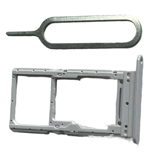 zhxchzhi OEM SIM-Kartenfach, SD-Kartenhalter, solt+Pin, kompatibel mit Samsung Galaxy A26 5G (A266M) Teile, Silber von zhxchzhi