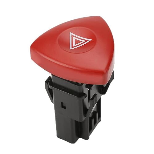 ZINGKING Warnblinkschalter Warnblinker Warnblinklicht Schalter 4 PIN für Nissan Opel Renault Espace MK II MK IV 8200442724 von zingking