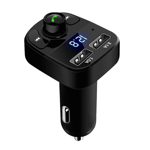 zjhukfmc 2 Stück Wireless Radio Adapter, Auto MP3 Musik Player, Auto Radio FM Adapter Receiver, BT5.0 Verbindung, LED Display, Integriertes Mikrofon mit Geräuschunterdrückung, unterstützt TF-Karte zjhukfmc 2 Stück Wireless Radio Adapter, Auto MP3 Musik Player, Auto Radio FM Adapter Receiver, BT5.0 Verbindung, LED Display, Integriertes Mikrofon mit Geräuschunterdrückung, unterstützt TF-Karte von zjhukfmc