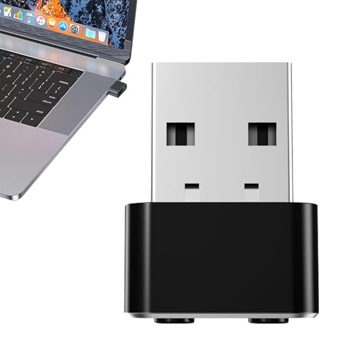 zjhukfmc MICE Mover -Gerät, Mäuse Jiggler Nicht nachweisbar,Mäuse Wiggler Auto Shaker - Kein Software -Plug & Play Nicht nachweisbarer Jiggler Shaker USB -Port Simulate Simulate Movement, um zu von zjhukfmc