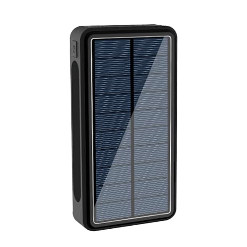zjhukfmc Solarpanel-Powerbank – Powerbank, Solar-Ladegerät für Telefon, 20.000 mAh, unterstützt 4 elektronische Geräte mit LED-Licht für Männer, Frauen, Erwachsene, Teenager, Studenten zjhukfmc Solarpanel-Powerbank – Powerbank, Solar-Ladegerät für Telefon, 20.000 mAh, unterstützt 4 elektronische Geräte mit LED-Licht für Männer, Frauen, Erwachsene, Teenager, Studenten von zjhukfmc