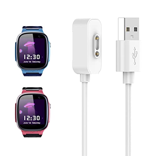 zoerbufan Magnetisches USB-Ladekabel für Xplora X5 / X4, Tragbares Ladekabel Ersatz Ladegerät Charging Kompatibel mit Xplora X5 Play (Weiß) von zoerbufan