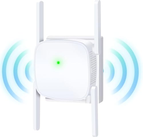 WLAN Verstärker 1200Mbit/s WiFi Repeater,Dualband 5GHz & 2.4GHz WLAN Repeater mit WPS,WiFi Internet Verstärker Kompatibel Allen WLAN Geräten,WiFi Range Extender Mit LAN/WAN Port von zoeyzoey