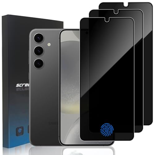 3 Stück Sichtschutzfolie für Samsung Galaxy S24 Plus 6.7", 9H Härte Anti-Spähen Sichtschutz Schutzfolie Samsung Galaxy S24 Plus Blickschutz Folie Kratzfest Panzerfolie, Fingerabdrucksensor Kompatible 3 Stück Sichtschutzfolie für Samsung Galaxy S24 Plus 6.7", 9H Härte Anti-Spähen Sichtschutz Schutzfolie Samsung Galaxy S24 Plus Blickschutz Folie Kratzfest Panzerfolie, Fingerabdrucksensor Kompatible von zonyee