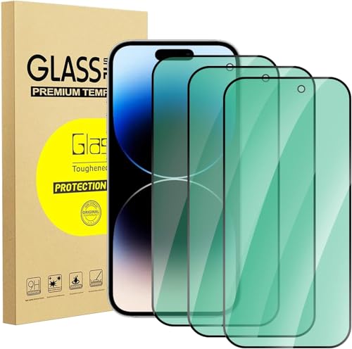 zonyee 3 Stück Schutzfolie Kompatibel mit iPhone 14 Pro Max 6,7 Zoll, HD Anti-Blaulicht Gehärtetem Glas Displayschutzfolie Grünlicht-Augenschutz 9H Härte Full Screen Folie zonyee 3 Stück Schutzfolie Kompatibel mit iPhone 14 Pro Max 6,7 Zoll, HD Anti-Blaulicht Gehärtetem Glas Displayschutzfolie Grünlicht-Augenschutz 9H Härte Full Screen Folie von zonyee