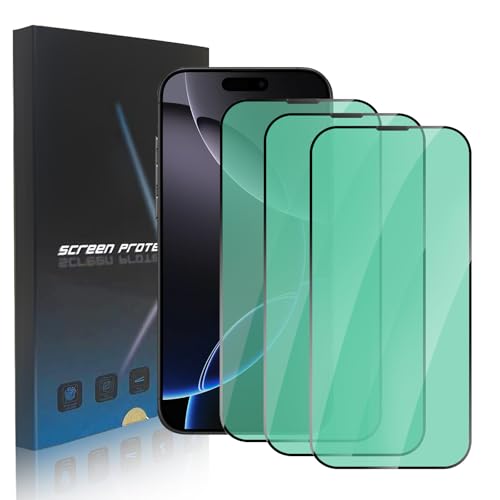zonyee 3 Stück Schutzfolie Kompatibel mit iPhone 16 Pro Max 6,9 Zoll, HD Anti-Blaulicht Gehärtetem Glas Displayschutzfolie Grünlicht-Augenschutz 9H Härte Full Screen Folie zonyee 3 Stück Schutzfolie Kompatibel mit iPhone 16 Pro Max 6,9 Zoll, HD Anti-Blaulicht Gehärtetem Glas Displayschutzfolie Grünlicht-Augenschutz 9H Härte Full Screen Folie von zonyee