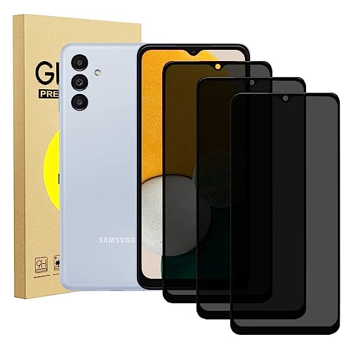 zonyee 3 Stück Sichtschutzfolie für Samsung Galaxy A13 5G/4G-6.5", 9H Härte Anti-Spy Sichtschutz Schutzfolie Gehärtetes Glas Blickschutzfolie Displayschutzfolie [Anti Fingerabdruck und Kratzfest] von zonyee
