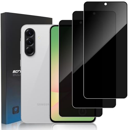 zonyee 3 Stück Sichtschutzfolie für Samsung Galaxy A56 5G 6.7", 9H Härte Anti-Spy Sichtschutz Schutzfolie Gehärtetes Glas Blickschutzfolie Displayschutzfolie [Anti Fingerabdruck und Kratzfest] von zonyee