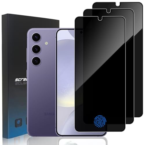 zonyee 3 Stück Sichtschutzfolie für Samsung Galaxy S24 6.2", 9H Härte Anti-Spähen Sichtschutz Schutzfolie Samsung Galaxy S24 Blickschutz Folie Kratzfest Panzerfolie, Fingerabdrucksensor Kompatible zonyee 3 Stück Sichtschutzfolie für Samsung Galaxy S24 6.2", 9H Härte Anti-Spähen Sichtschutz Schutzfolie Samsung Galaxy S24 Blickschutz Folie Kratzfest Panzerfolie, Fingerabdrucksensor Kompatible von zonyee
